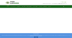 Desktop Screenshot of albogarden.com